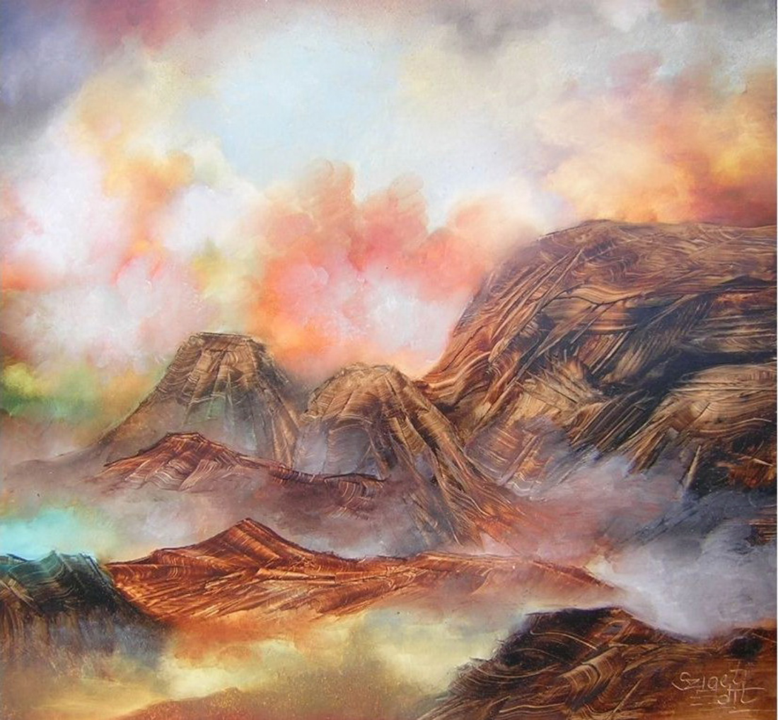 404 Mountains fantasy 40x50cm